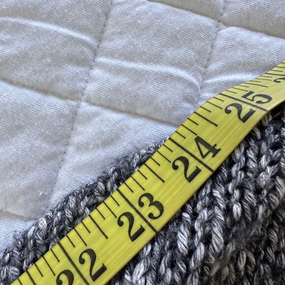 THEORY Womens Sweater Small Gray Slouchy Parkland Pullover Wool Blend Casual - Picture 11 of 12